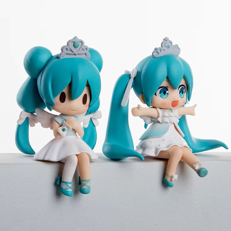Bandai Hatsune Miku Prinzessin Q Version Figur, mehrfarbig, Höhe: 7,5 cm - Bild 3