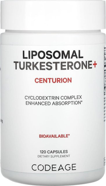 Codeage Liposomal Turcesterone+ Centurion, 120 Kapseln - Bild 1