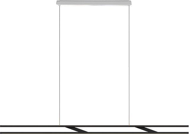 Oligo Linto Fix LED-Pendelleuchte in Schwarz matt mit weiß mattem Baldachin, dimmbar, 2700K - Bild 1
