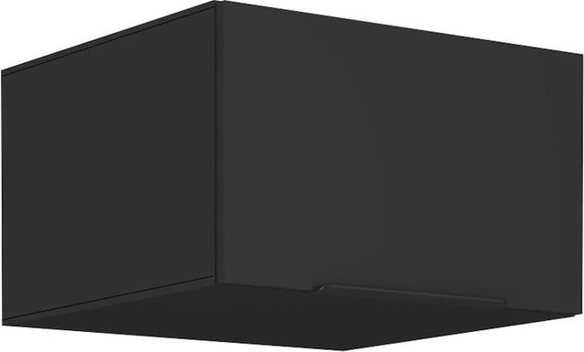Aufsatzschrank Hochschrank SIENA für die Küche, Schwarz, Breite: 60 cm - Bild 1