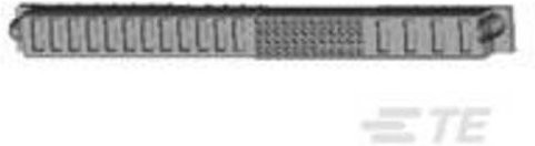 TE Connectivity Tray 6450863-6 Schwarz - Bild 1