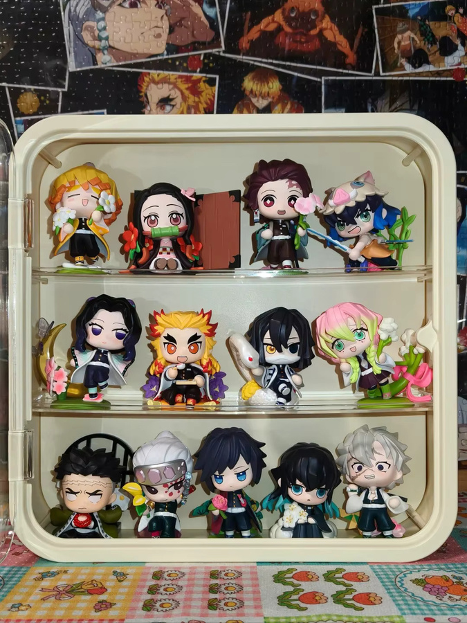 Bandai Demon Slayer Mini-Figuren, 12-teiliges Set, Kunststoff, Bunt / Mehrfarbig - Bild 7