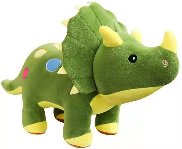 Yiran Health & Beauty Mini Dinosaurier Plüschtier, 40cm, Grün, Unisex - Bild 1