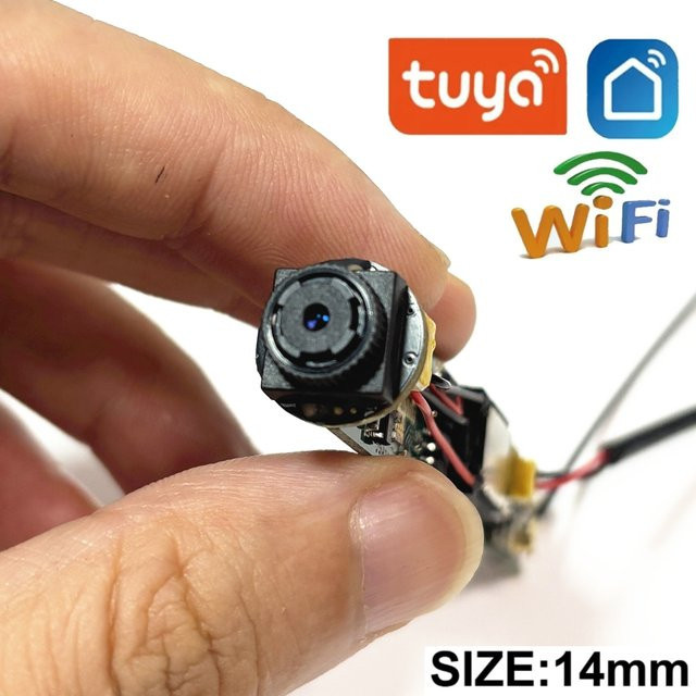 Tuya Smart Mini IP-Kamera Modul mit 2MP WiFi, 2-Wege-Audio und PCB-Chipsatz für DIY-Überwachung via Smart Life - Bild 1