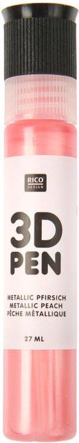 Rico Design 3D Pen Farbe Metallic Pfirsich - Bild 1