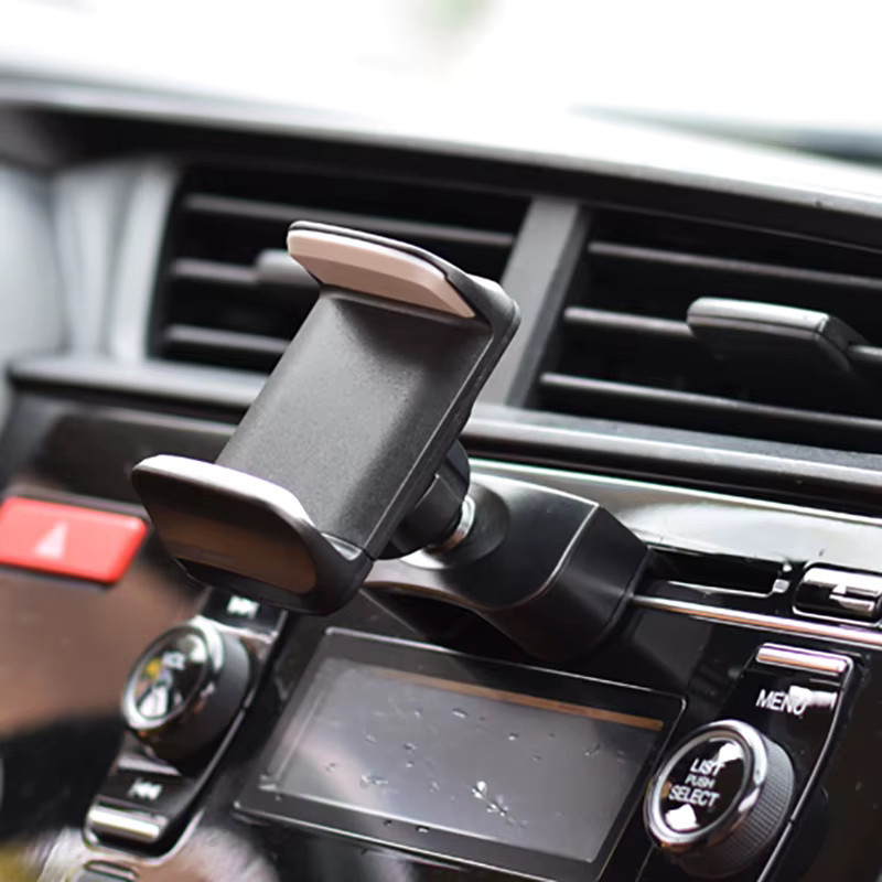 Handyhalterung für das Auto mit CD-Steckplatz in Schwarz, kompatibel mit allen Smartphones - Bild 5