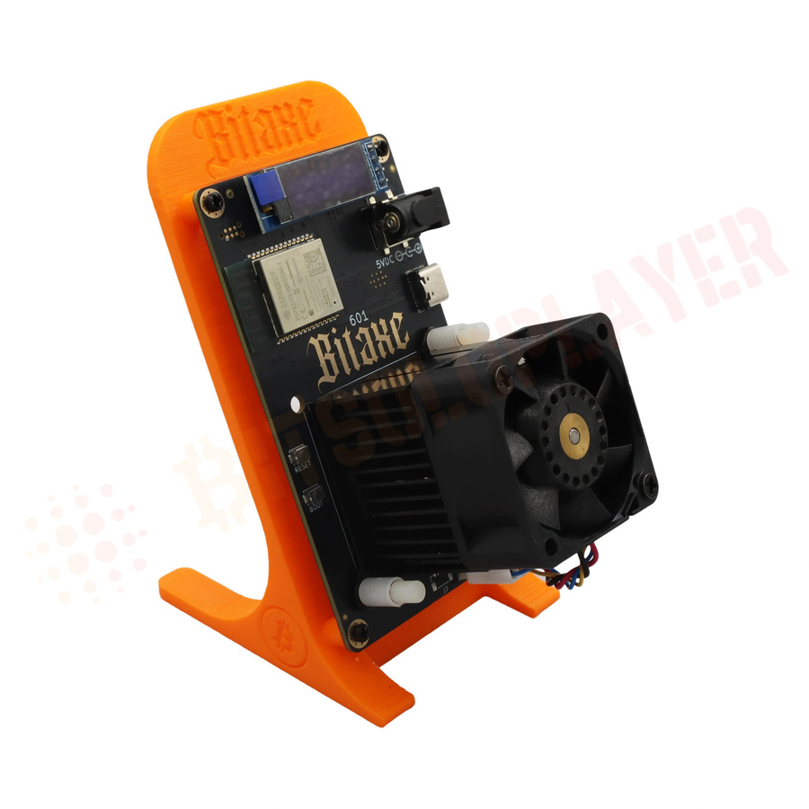 Bitaxe Gamma 601 1.5th/s 25W BM1370 Bitcoin ASIC Miner Open-Source BTC Lotterie-Miner in Orange von Bitsoloplayer - Bild 2
