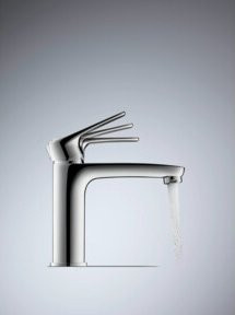 Duravit Waschtisch-Einhebelmischer mit Schwenkauslauf und Wassersparfunktion in Chrom - Bild 1