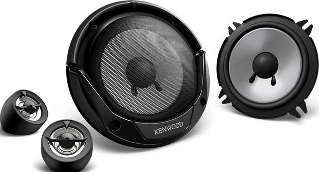 Kenwood KFC-E130P Auto Lautsprecher in Schwarz - Bild 1