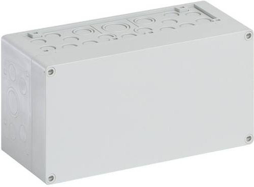 Spelsberg AKi 1-g Installations-Gehäuse aus Polycarbonat in Grau, B/T/H: 30,0 x 15,0 x 13,2 cm - Bild 1