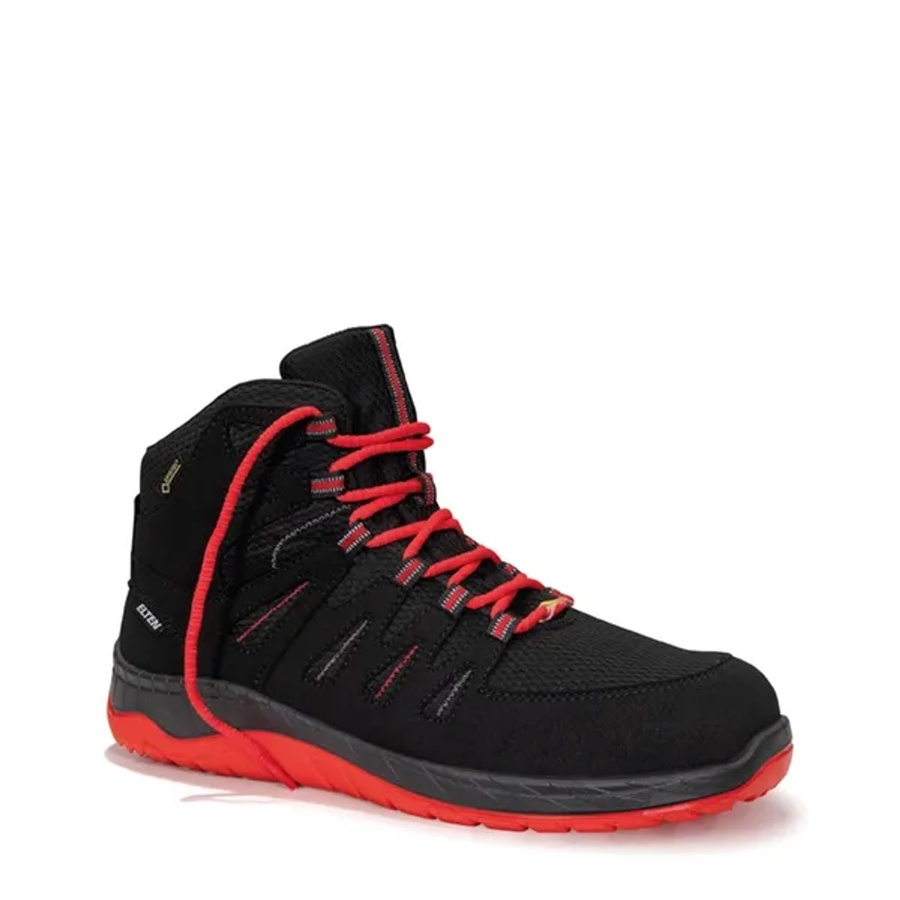 Elten Sicherheitsstiefel Maddox GTX W S3 ESD CI in Schwarz-Rot, Größe 42 - Bild 2
