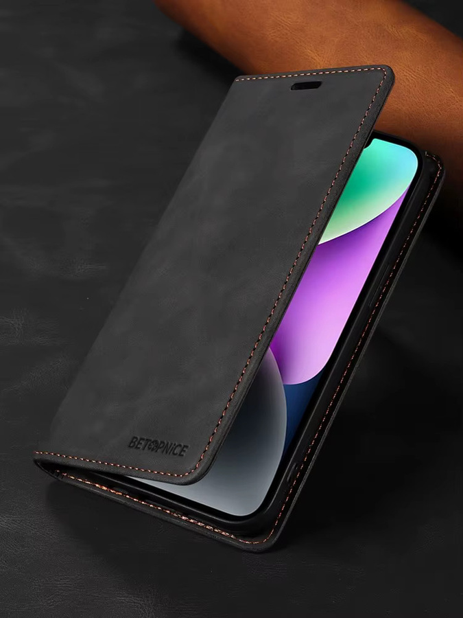 Magnetisches Leder-Brieftaschenetui mit RFID-Blocking für OnePlus Nord 4 5G, CE4, CE5 Lite, ACE 3 Pro und Ultra Racing 13R Premium-Gehäuse - Bild 3