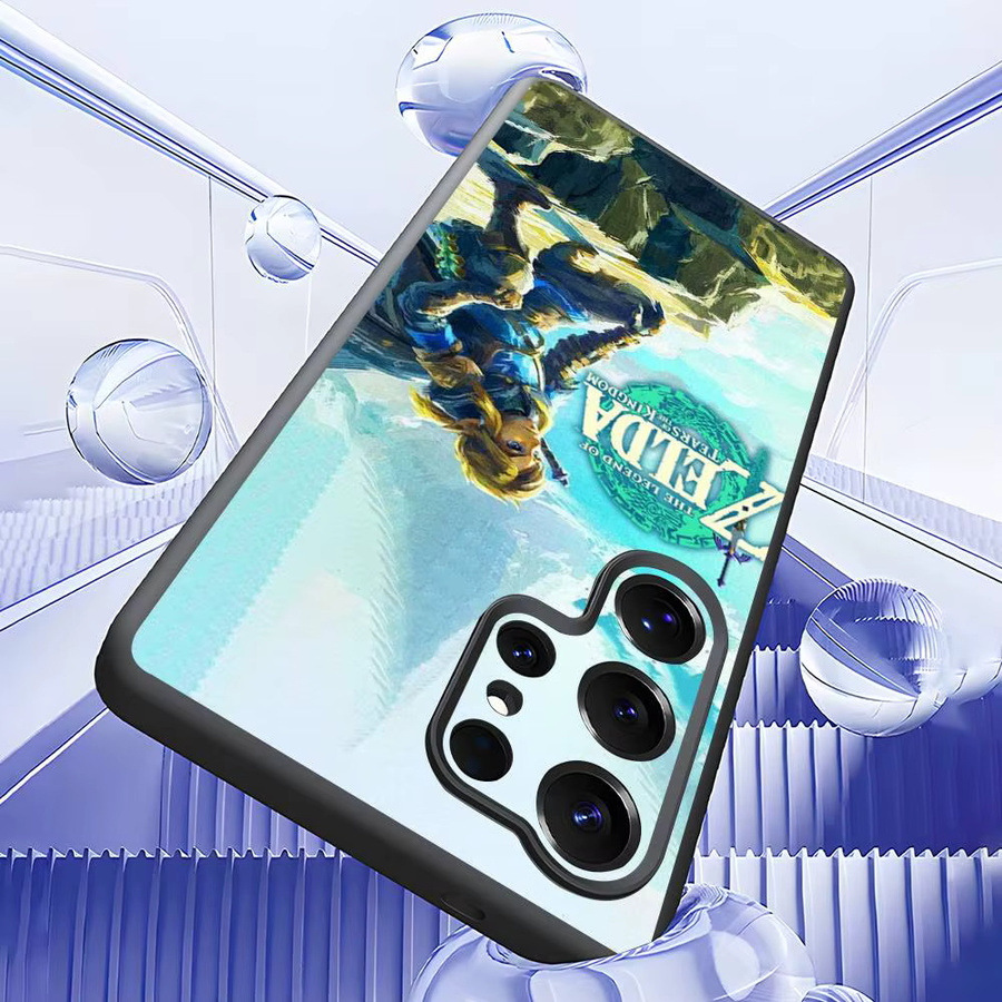 Retro Zelda Handyhülle für Samsung Galaxy S20 S21 S22 S23 S24 FE Plus Ultra in Multicolour aus weichem TPU - Bild 5