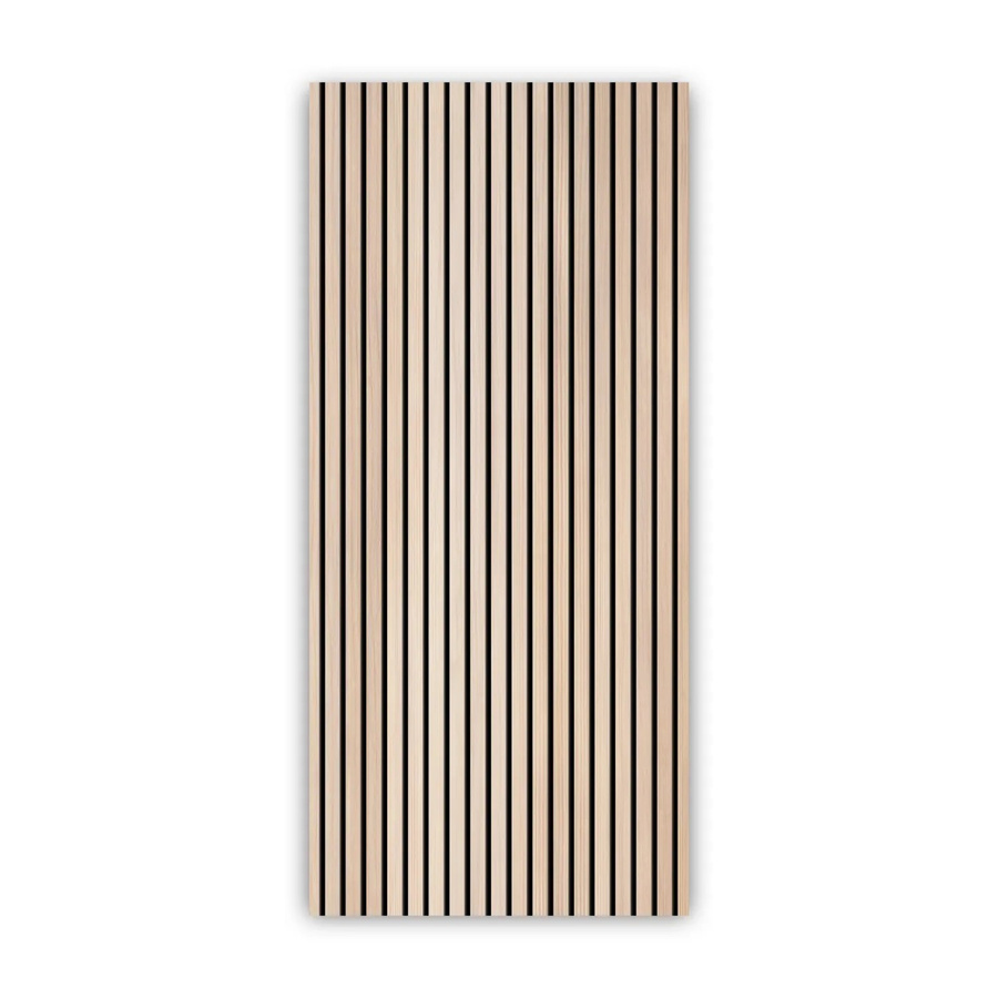 Walllux Duschrückwand Holzoptik Streifen in Braun aus Alu-Verbund, B/H: 90 x 200 cm, Dicke: 3 mm - Bild 2