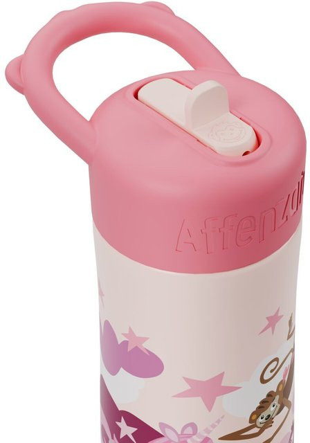 Affenzahn Edelstahl Trinkflasche Fabelhafte Fantasiewelt in Pink und Multicolour - Bild 1