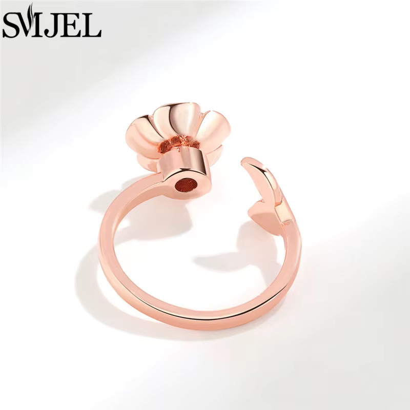 SMJEL Ring, Vintage, Roségold, Damen, Verlobung - Bild 1