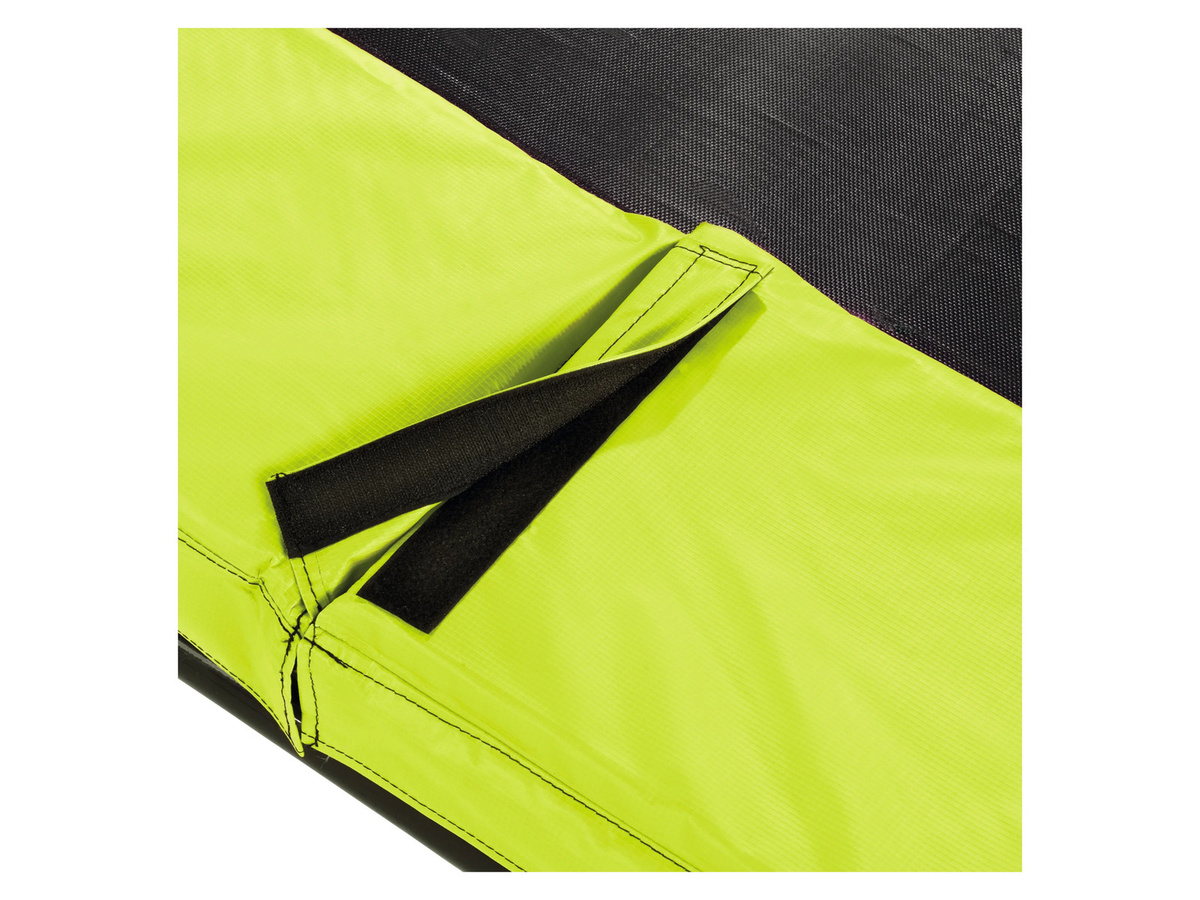 EXIT Toys Silhouette Bodentrampolin mit Sicherheitsnetz, Durchmesser: 427 cm, Farbe: Lime Grün, maximale Belastung: 120 kg - Bild 4