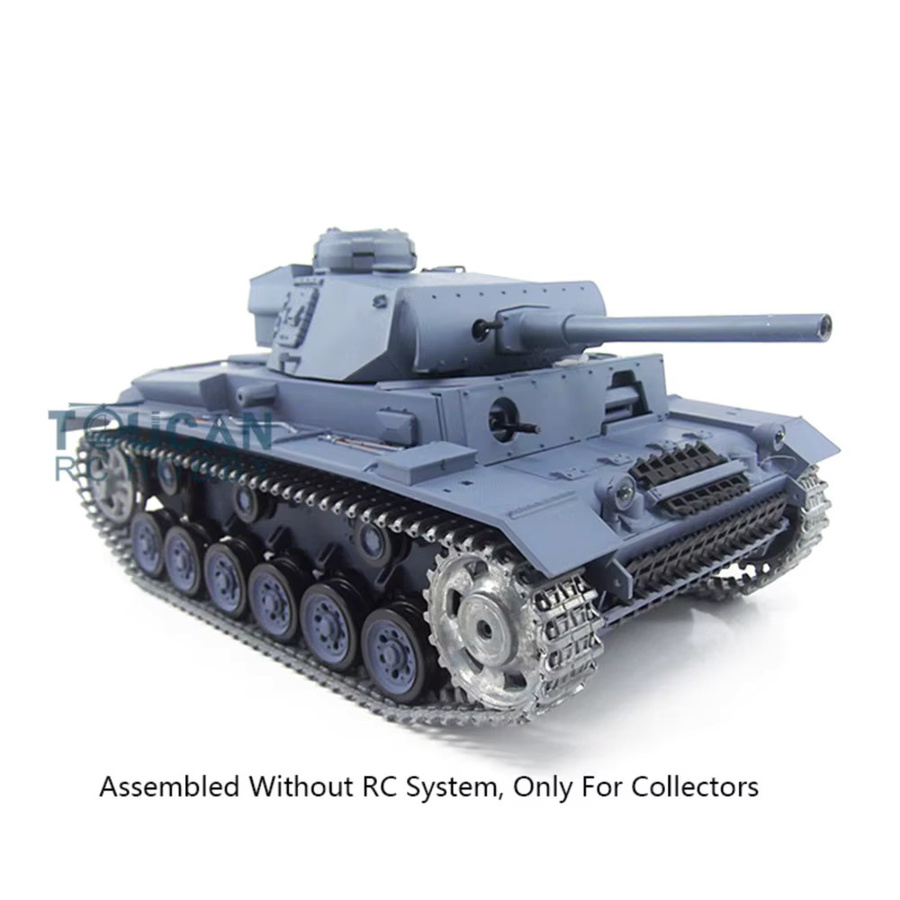 Heng Long Panther III L, Panzermodell, 1:16 Maßstab, Metall, Grau - Bild 2