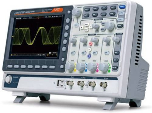 GW Instek GDS-2102E Digital-Oszilloskop 100MHz 2-Kanal 1 GSa/s 8 Bit in Grau - Bild 1