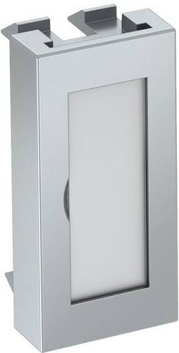 OBO Bettermann Montagezubehör 6117412 in Silber, B/H/T: 22,5 x 45 x 9 mm - Bild 1