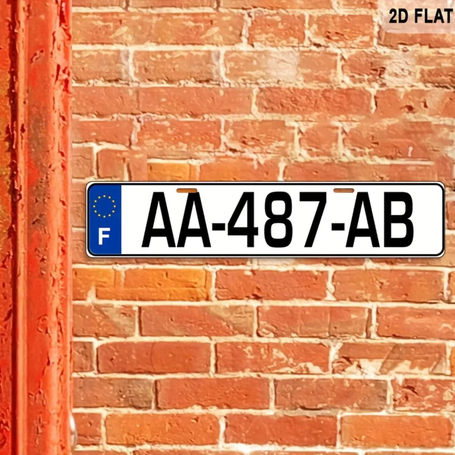 Personalisierte Wanddekoration Hello Young aus Metall im Vintage-Industriestil, Schwarz, Rechteckig - Bild 2