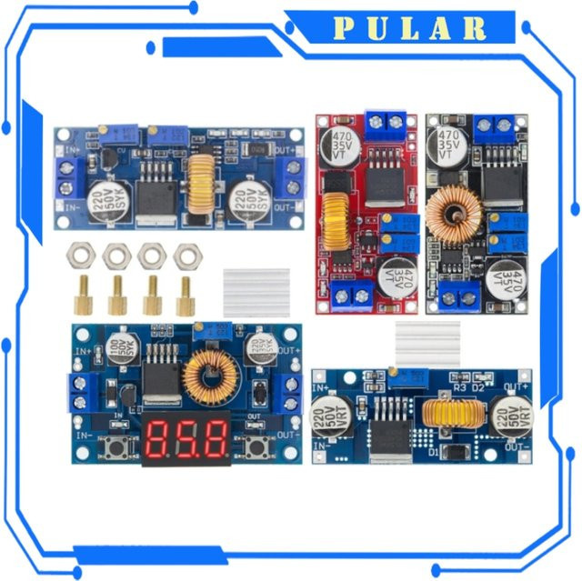 SAMIORE ROBOT XL4015 DC-zu-DC Step Down Modul Lithium-Ladegerät mit LED-Stromwandler für 5A - Bild 1