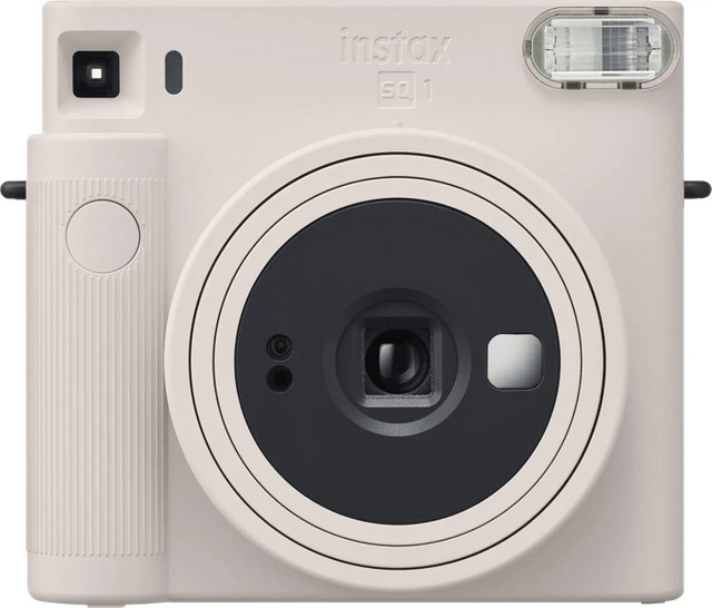 Fujifilm Instax Square SQ1 Sofortbildkamera in Chalk White - Bild 1