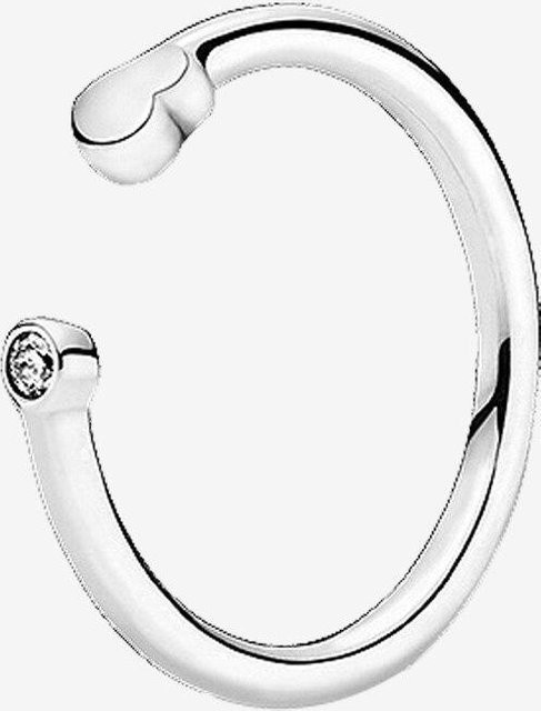 YIRAN Jewelry Offener Ring, 925 Silber, Zirkonia, Damen - Bild 1