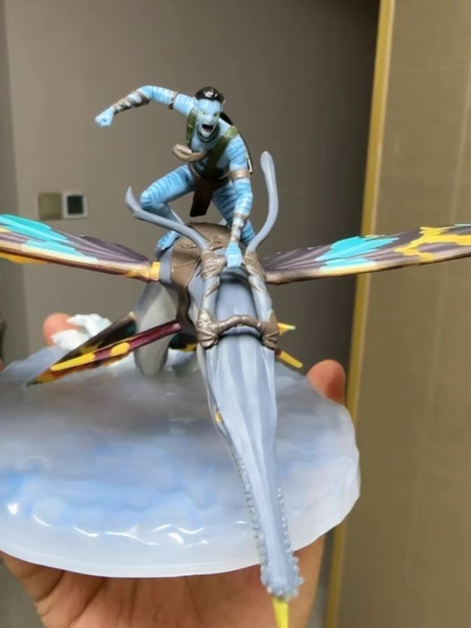Bandai Avatar - Der Weg des Wassers Jake Sully Actionfigur als Schreibtischdeko und Spielzeug, Höhe: 13,0 cm, Breite: 11,0 cm, Tiefe: 11,0 cm - Bild 2