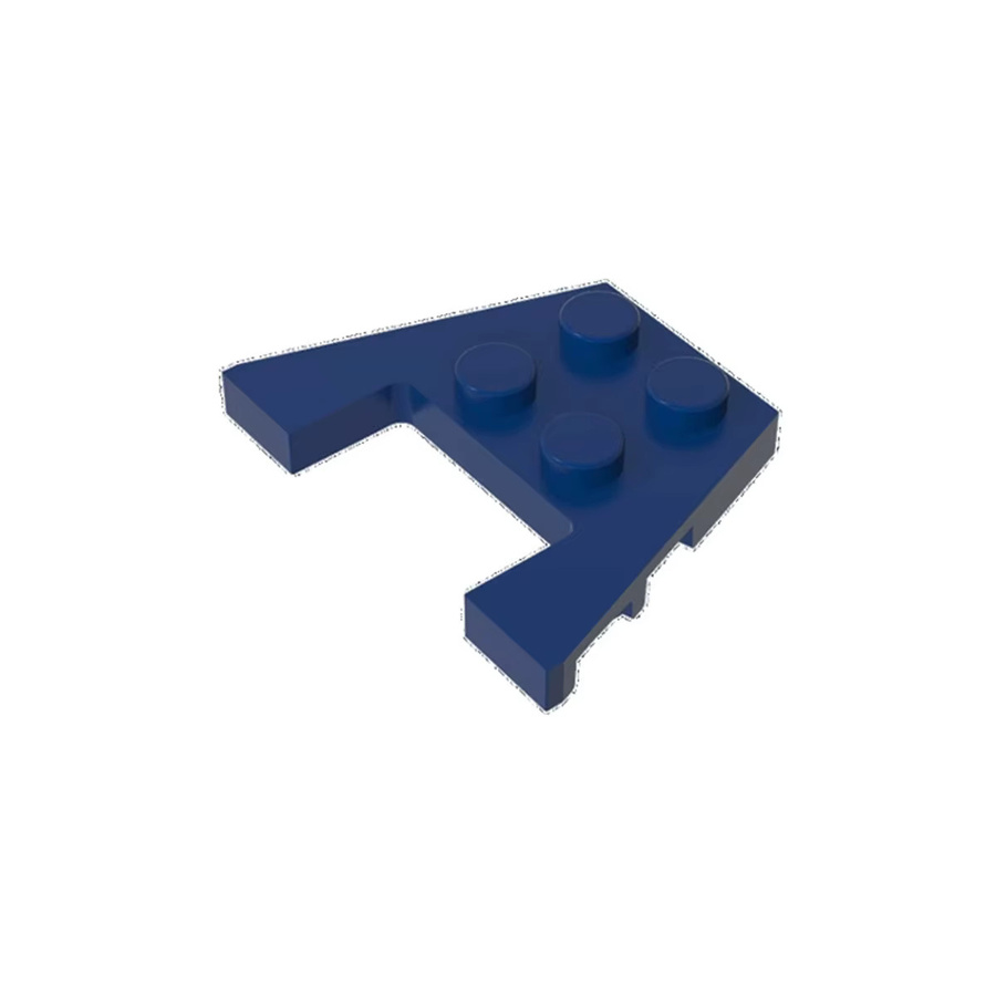 JIAJIALE Bausteine-Set, 10-teiliges Set, Blau, Kunststoff - Bild 2