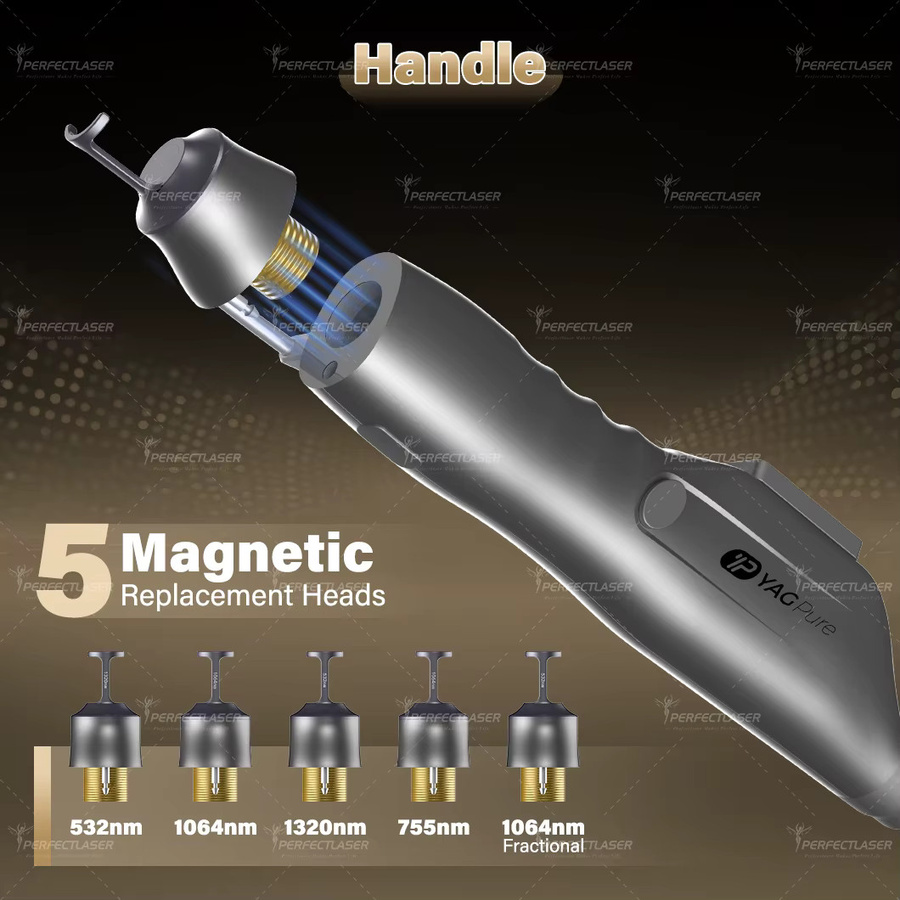 Perfectlaser Nd:YAG-Laser Tattooentfernungsgerät für Gesicht - Bild 3