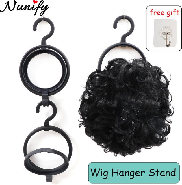 Nunify Perückenständer, Haarhalter aus Kunststoff, Unisex - Bild 1