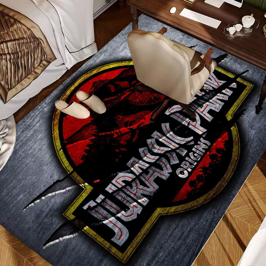 Potdemiel J-Jurassic Park Druckteppich, waschbar und rutschfest für Wohnzimmer, Küche oder Sofa - Bild 5