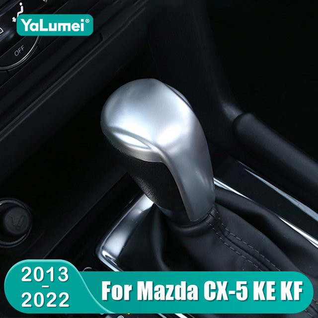 YaLumei Auto Schaltknauf Getriebe Kopf Abdeckung für Mazda CX-5 KE KF ab 2013 - Bild 1