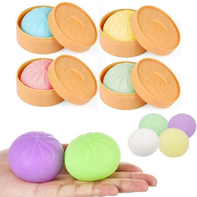 CHUTAI Taba Squishy Bunter Dumpling, Stressabbau-Spielzeug, multicolour - Bild 1