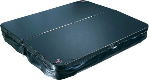 Canadian Spa Whirlpoolabdeckung Ersatzabdeckung für Kingston/Alberta, schwarz, B/T: 240 x 216 cm - Bild 1