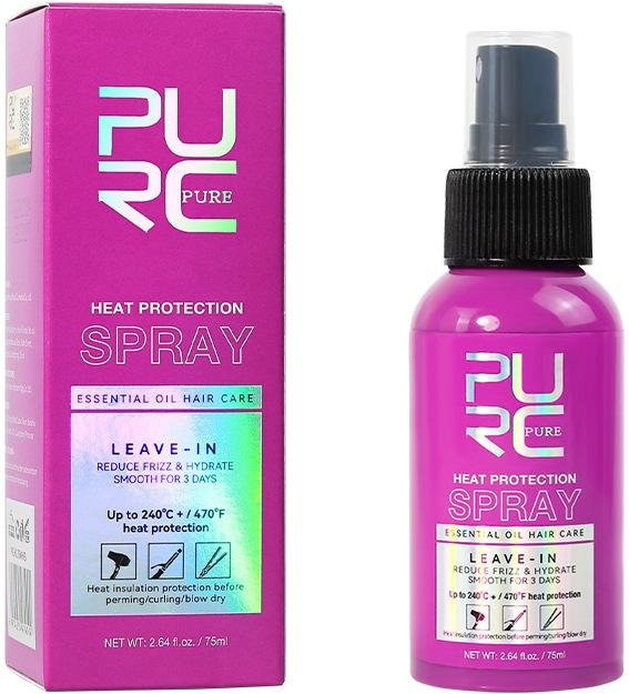PURC Beautiful Hair Hitzeschutzspray mit Rosmarinöl, 75 ml, trockenes Haar - Bild 1