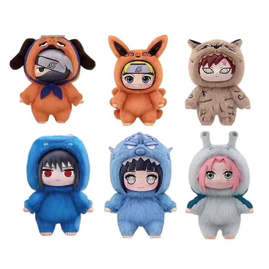 Bandai Naruto Shipboard Beast Party, Plüsch-Anhänger, Chinesische Version - Bild 1