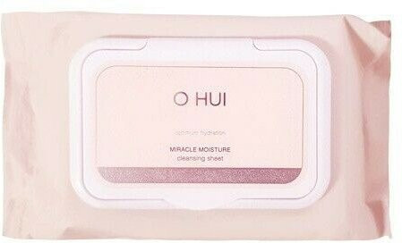 O HUI Miracle Moisture Reinigungstücher, 60 Stück, mit Panthenol - Bild 1