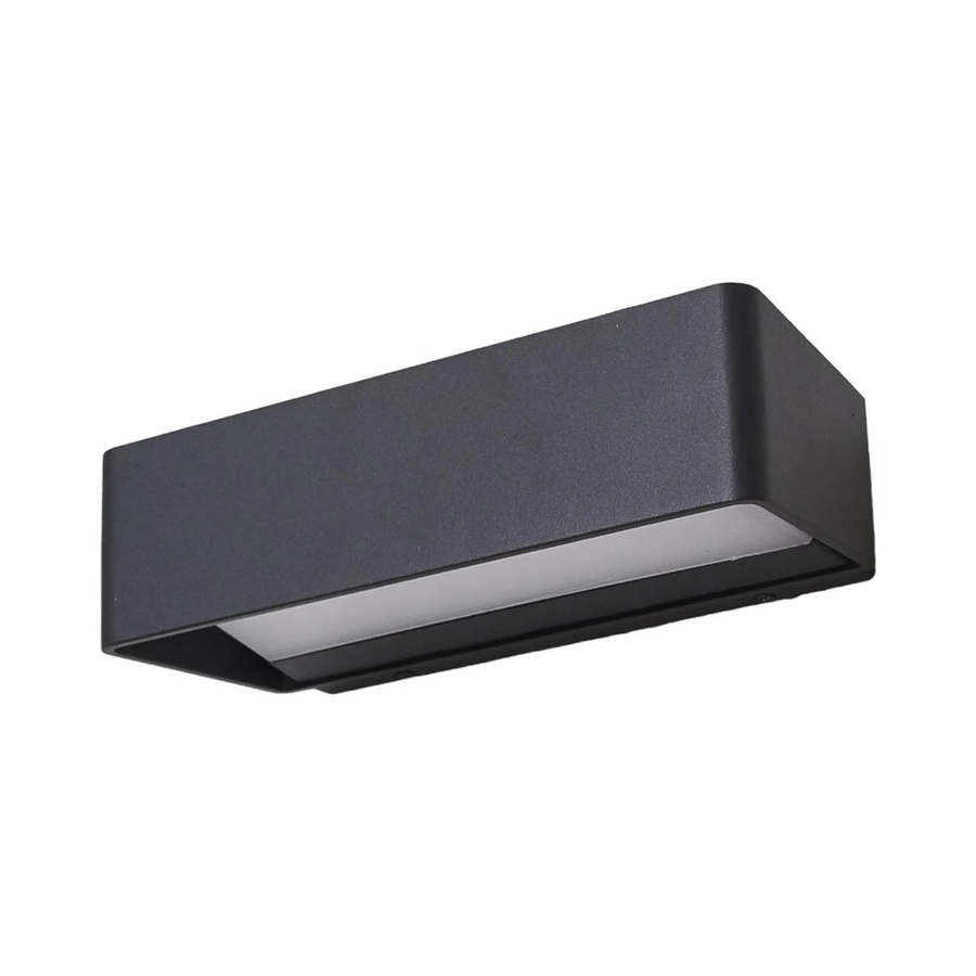 Lucande LED Außenwandleuchte Midvig 9617035 Modern Schwarz aus Aluminium - Bild 2