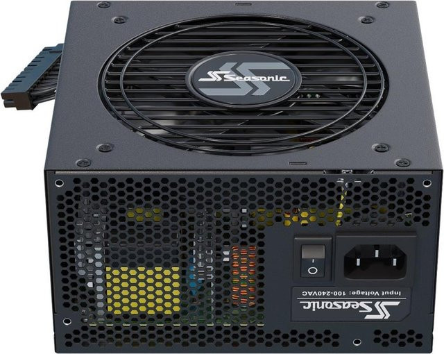Sea Sonic FOCUS GM 850 Netzteil, 850 Watt, 80 PLUS Gold, Schwarz, SSR-850FM - Bild 1