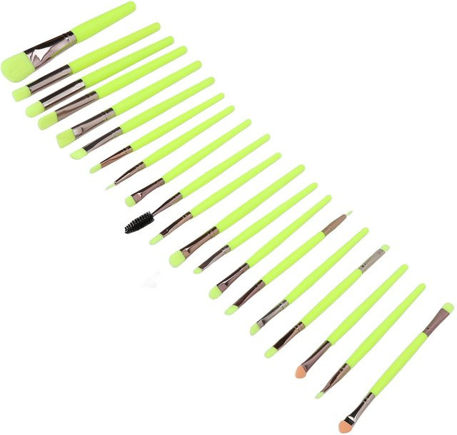 GoolRC Make-up Pinsel Puderpinsel, 20 Stück, Gelb - Bild 1