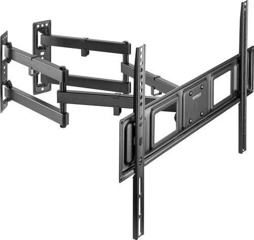 SpeaKa Professional TV-Eckhalterung in Schwarz, neigbar und schwenkbar für Fernseher von 81,3 cm bis 177,8 cm (32 bis 70 Zoll) - Bild 1