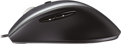 Logitech M500 Laser Maus mit USB-Anschluss in Schwarz und Silber - Bild 1