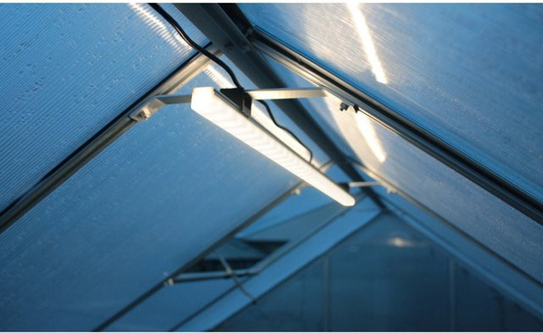 Vitavia LED Lichtleiste linear in Silber, B/T/H: 91,5 x 2,1 x 1,0 cm