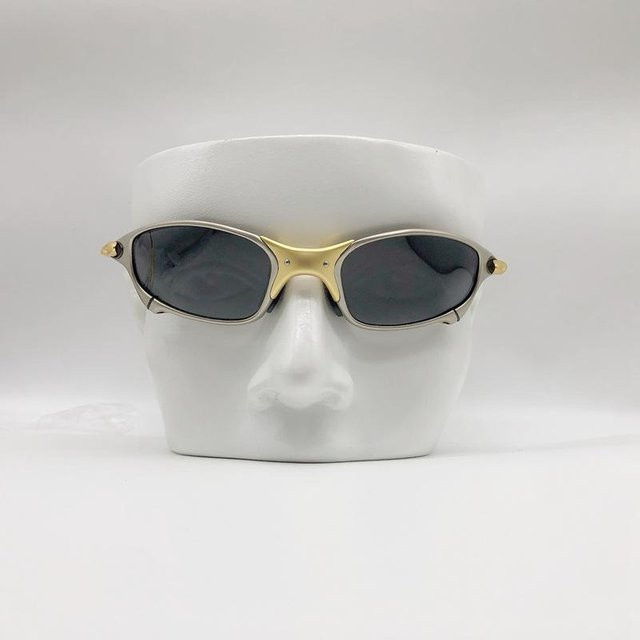 Yiran glasses Sonnenbrille, Unisex, Vollrand, Oval, Metall, Silver, Gold - Bild 1
