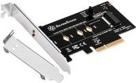 SilverStone SST-ECM21-E PCIe Adapter für SSD und RAID/Controller-Karten in Silber und Schwarz - Bild 1