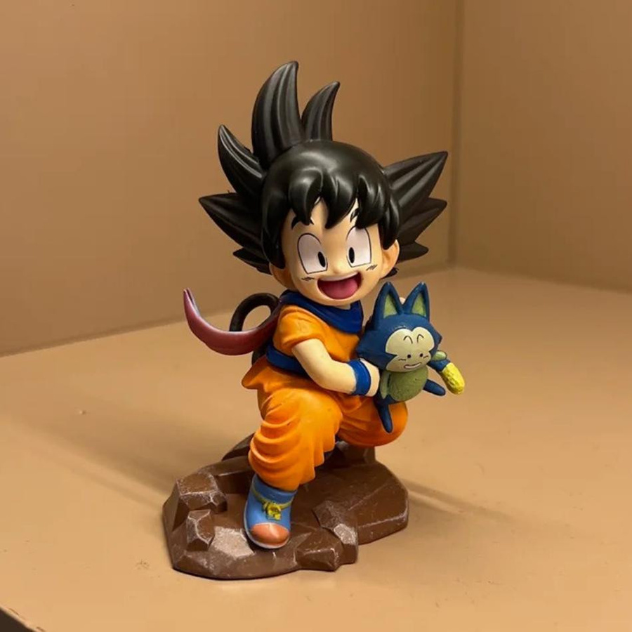 Fashnics Dragon Ball Z Goku Figur, PVC Sammlermodell, 10cm - Bild 2