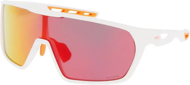 Aphex Jiggs Sonnenbrille, Kids, Vollrand, Kunststoff, orange, white, wrap - Bild 1