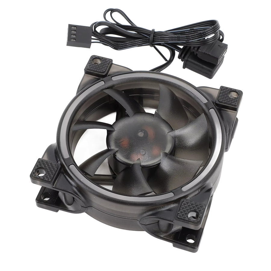 VBESTLIFE ARGB Gehäuselüfter Schwarz, 80 mm PWM, 5 V, MFDB Hydrauliklager, 800–2500 U/min - Bild 2